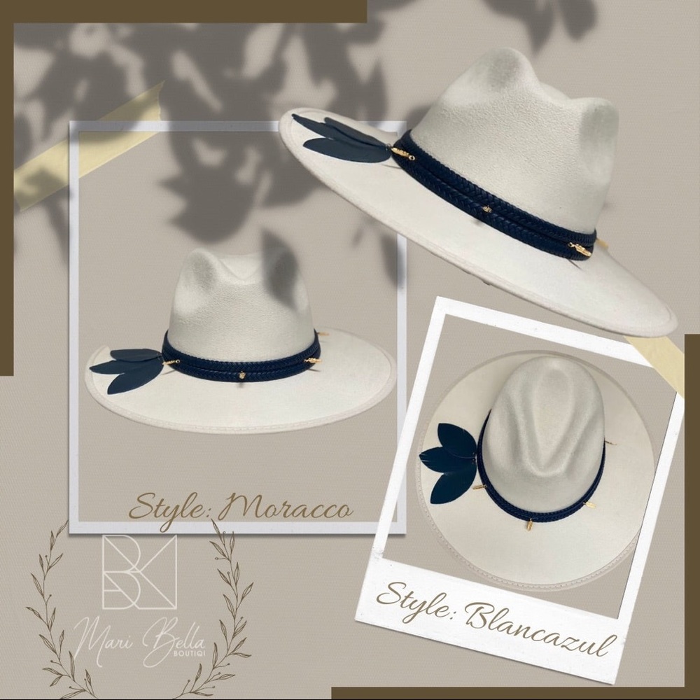 Handmade fedora hats-Style Bambi - Picture 4 of 4